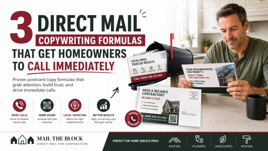 3 Direct Mail Copywriting Formulas That Get Homeowners to Call Immediately
