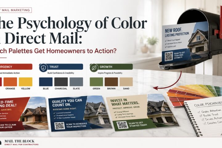 psychology of postcard color in direct mail
