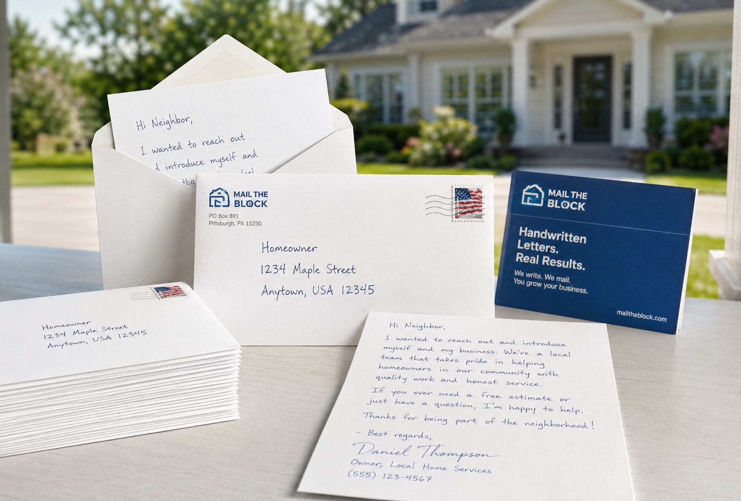handwritten direct mail