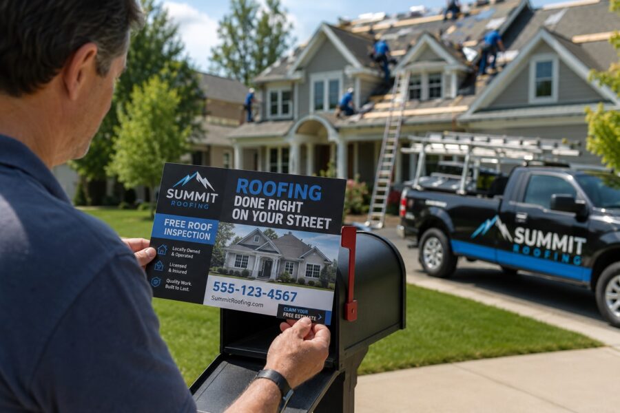 roofing direct mail