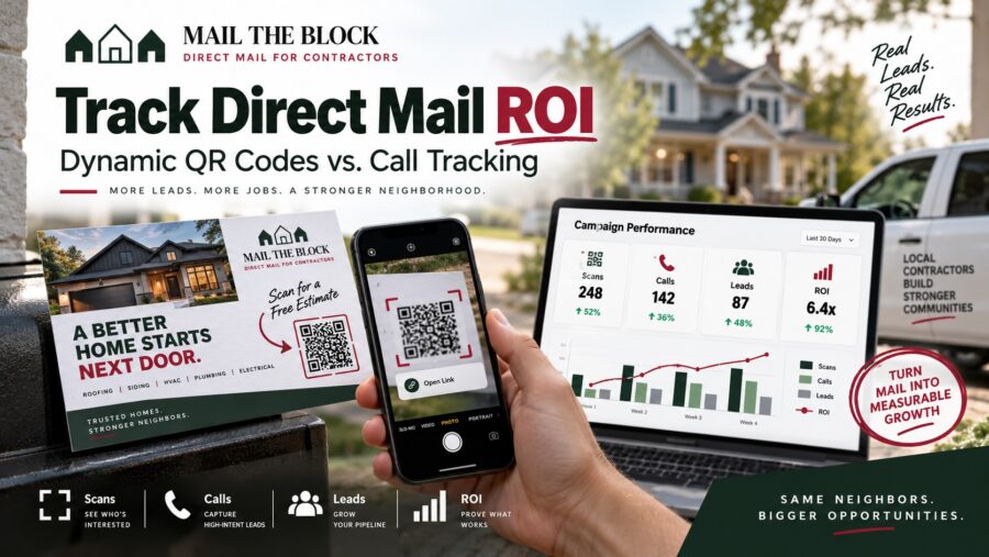 How to Measure Direct Mail ROI for Home Services: QR Codes, Call Tracking & CPL Benchmarks